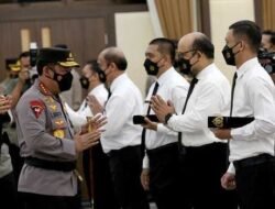 Novel Dkk Dilantik Jadi ASN Polri