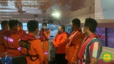 4 Hari Hilang Kabar, Basarnas Temukan KM Arkan di Perairan Sei Berombang