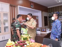 Bupati, Wakil Bersama OPD Labura Datangi Dandim Labuhanbatu