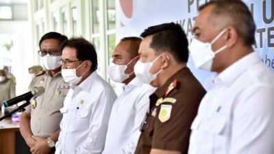 Gubsu Lapor Menteri Kendala Tanah Pembangunan Bendungan, Sofyan A Djalil Siap Bantu