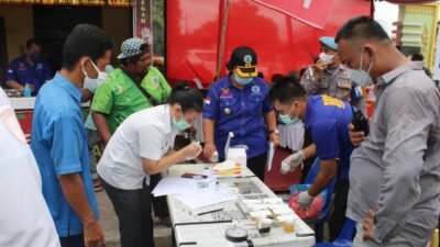 Sat Narkoba Tanjung Balai Bersama BNN Test Urine Supir, 1 Positif
