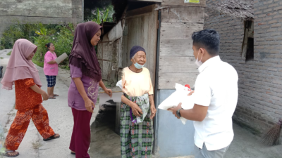 Kaum Dua’fa, Janda dan Yatim Diberikan Beras Kadin Batubara