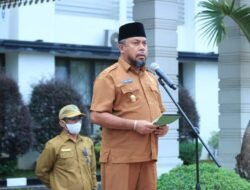 Apel Gabungan Awal Tahun 2022 ASN Labura, Sekda Ajak Untuk Berprilaku Jujur