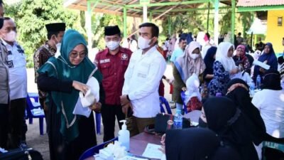 Wabup Tinjau Vaksin MIN 1 Labura