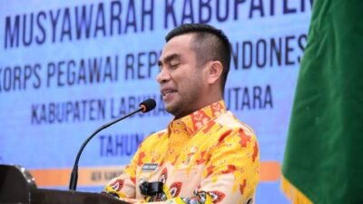 Wabup Buka Muskab KORPRI Labura