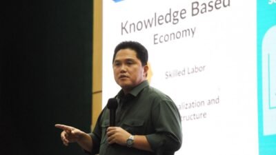 Mentri BUMN Keynote Speaker ‘Grand Design Menuju Indonesia Emas 2045’