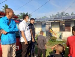 2 Rumah Ludes Terbakar, Camat Gerak Cepat