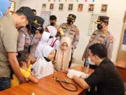 Kapolres Batubara Terus Pantau Vaksinasi Anak