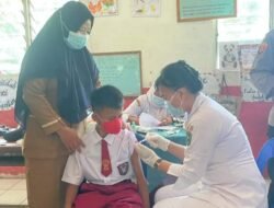 Wabup Terus Pantau Vaksinasi Anak di Labura