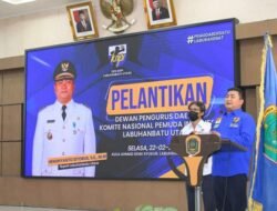 DPD KNPI Dilantik, Bupati: Semangat Baru Bagi Pemuda di Bumi Basimpul Kuat Babontuk Elok
