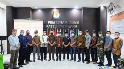 DPRD & KPU Batubara  Nobar Peluncuran Hari Pemungutan Suara Pemilu Serentak 2024