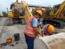 Inalum Latih Pemuda Sekitar Perusahaan Gunakan Alat Berat