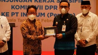 Tim Komisi VII DPR RI Kunker ke Inalum Batubara