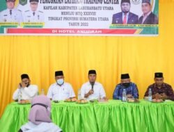 Wabup Buka Training Center Kafilah Labura
