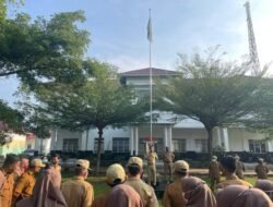Apel Pagi di Kualuh Selatan,Wabup Labura Mengajak Pegawai Sukseskan Vaksin