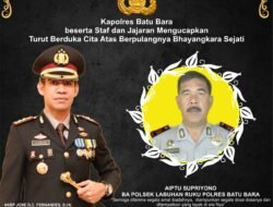 Polres Batubara Berduka, Aiptu Supriono Meninggal
