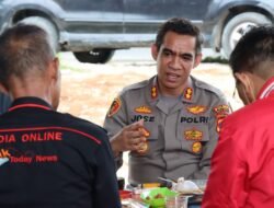 Coffee Morning, Kapolres Mengajak Wartawan Jaga Kamtibmas Batubara