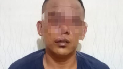 Pria Desa Gambus Laut Ini Diringkus Bersama 30,28 Gram Ganja