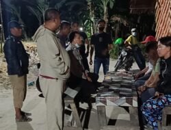 Antisipasi Kejahatan 3C, Kapolsek Medang Deras Patroli Bersama