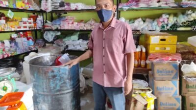 Antisipasi Kelangkaan Migor dan BBM, Polsek Lima Puluh Cek Toko dan SPBU