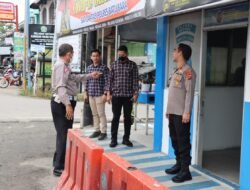 Kapolres Batubara Cek Pos PAM Jelang Idul Fitri