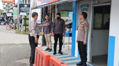 Kapolres Batubara Cek Pos PAM Jelang Idul Fitri