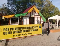 Wakapolres Bersama Kabag Ren Cek Pos Pelayanan Desa