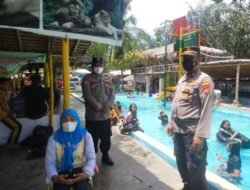 Sat Binmas Binluh Kamtibmas dan Prokes di Objek Wisata Batubara