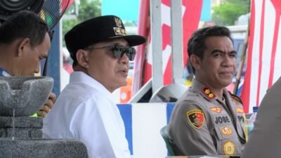 Bupati Bersama Kapolres Tinjau Pos Arus Balik Mudik Batubara