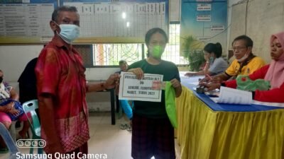 Desa Pematang Panjang Salurkan Rp 81.900 BLT