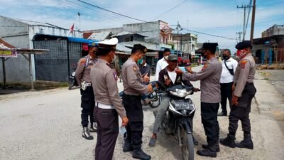 Ops Yustisi Stasioner Gabungan Polres Batubara