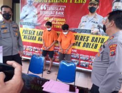 2 Pencuri dan 1 Penadah Diringkus Polsek Labuhan Ruku