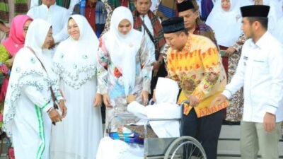 79 Calhaj Labura Berangkat Kloter 5 Besama Labuhan Batu