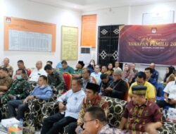 KPU Batubara Leksanakan Nobar Virtual Peluncuran Tahapan Pemilu 2024