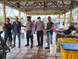 Samapta Polsek Medang Deras Sambangi Obyek Vital