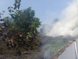 800 Meter Lahan Inalum di Batubara Terbakar
