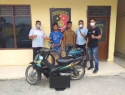 Reskrim Polsek Medang Deras Tangkap 2 Curat