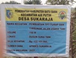 Kades Suka Raja Awasi Proses Penggunaan APBDes