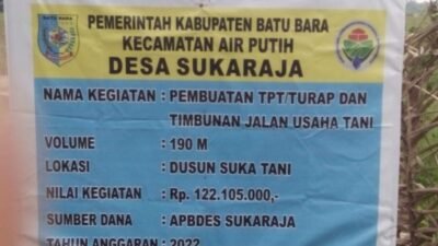 Kades Suka Raja Awasi Proses Penggunaan APBDes