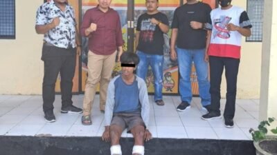 Unit Reskrim Polsek Labuhan Ruku Peluru Kaki Residivis Curat