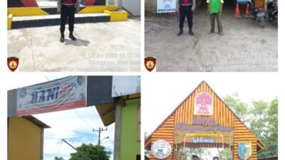 Samapta Polres Batubara Patroli di 4 Objek Wisata