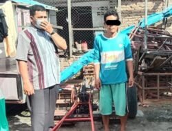 Polsek Medang Deras Tangkap Pencuri Jetor
