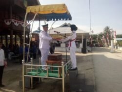 Upacara HUT Ke-77 RI, Camat: Generasi Muda Jauhi Narkoba