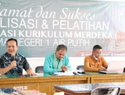 Tingkatkan Kompetensi, Workshop IKM di SMA Negeri 1 Air Putih