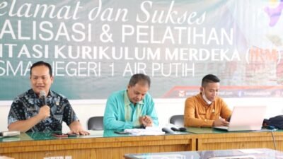 Tingkatkan Kompetensi, Workshop IKM di SMA Negeri 1 Air Putih