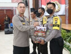 Brigadir Rizki Fadillah Terima Penghargaan Kapolda Sumut