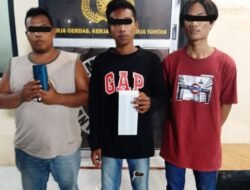 Tiga Pencuri HP Ditangkap Polsek Labuhan Ruku