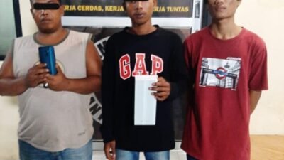 Tiga Pencuri HP Ditangkap Polsek Labuhan Ruku