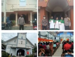 Empat Polsek di Batubara Amankan Gereja
