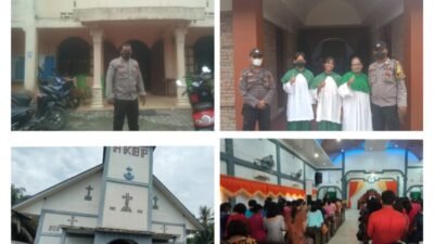 Empat Polsek di Batubara Amankan Gereja
